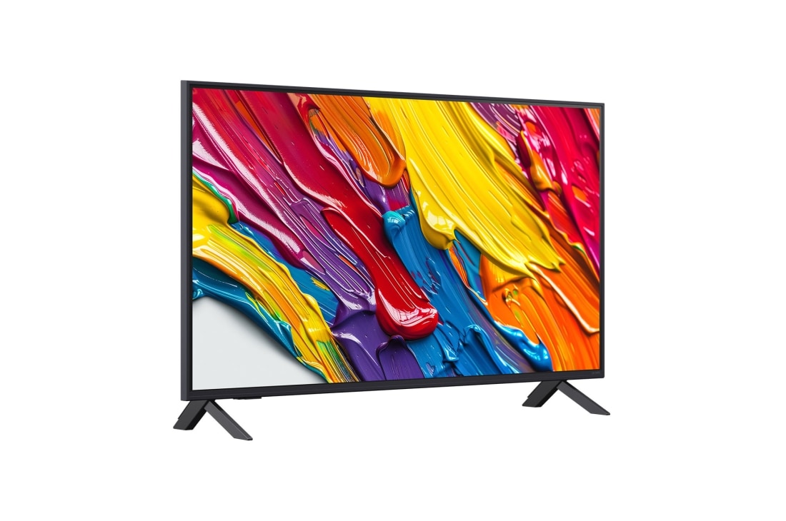 LG Smart TV LG QNED AI QNED82 4K 2025 43 pouces, Vue arrière de la LG QNED82 TV, 43QNED82A6B, thumbnail 2