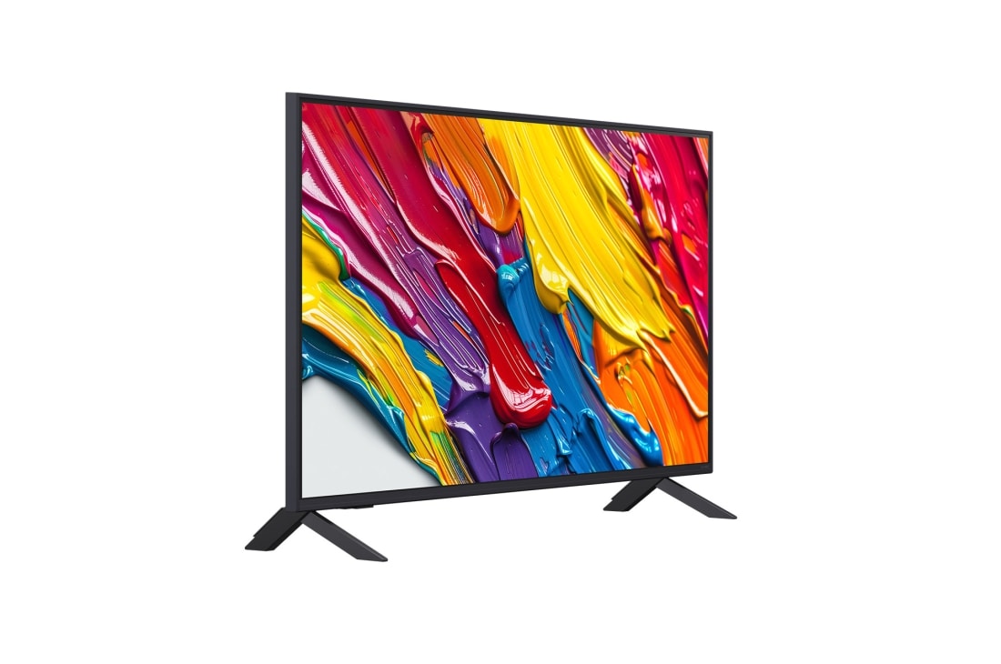 LG Smart TV LG QNED AI QNED82 4K 2025 43 pouces, Vue arrière de la LG QNED82 TV, 43QNED82A6B, thumbnail 3