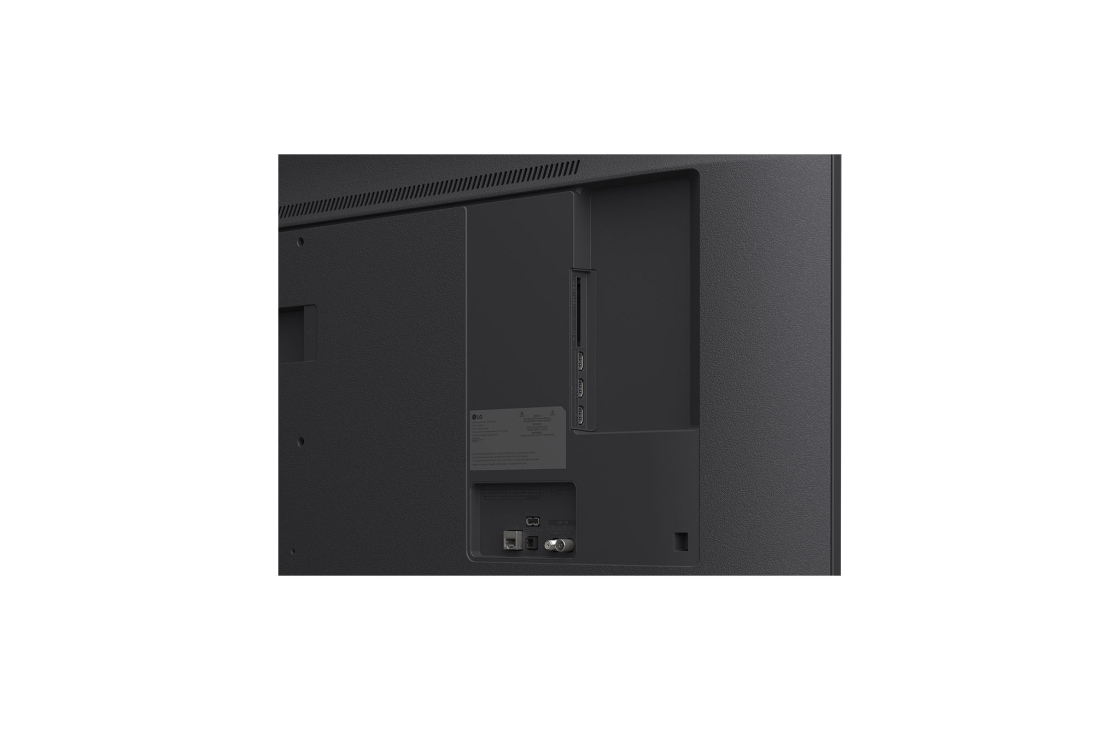 LG Smart TV LG UHD AI UA75 4K 2025 86 pouces, vue rapprochée du port, 86UA75006LA, thumbnail 12