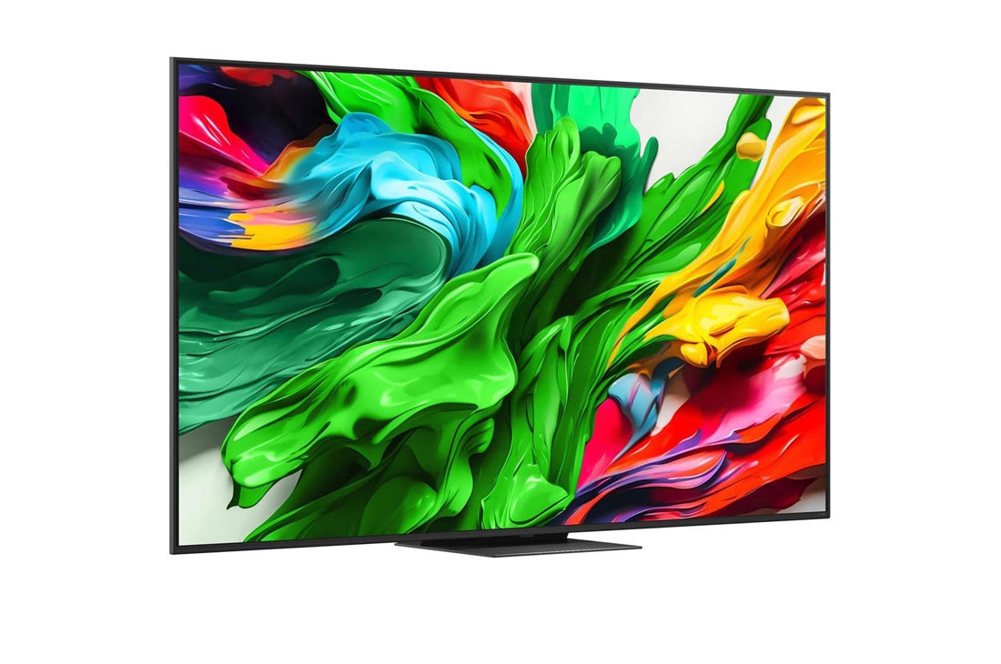 LG Smart TV LG QNED evo AI QNED86 MiniLED 4K 2025 75 pouces, left view, 75QNED86A6A, thumbnail 2