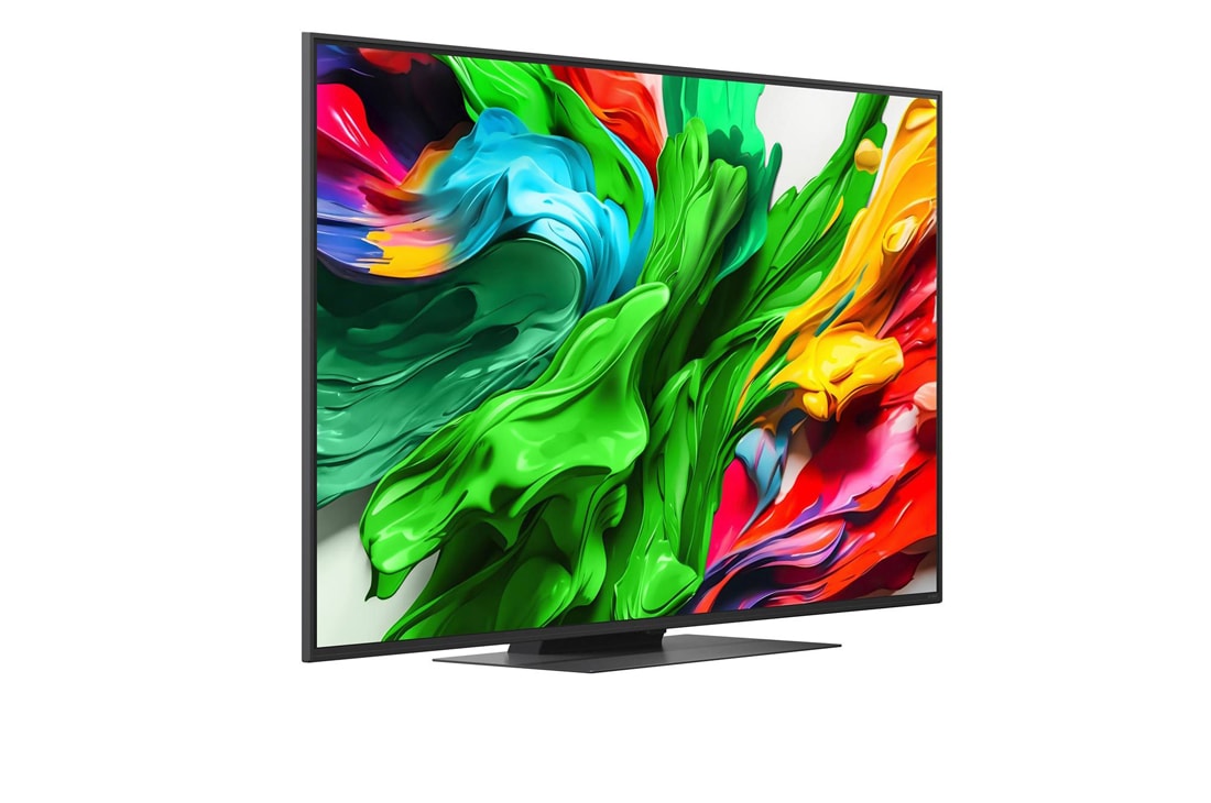 LG Smart TV LG QNED evo AI QNED86 MiniLED 4K 2025 55 pouces, left view, 55QNED86A6A, thumbnail 3