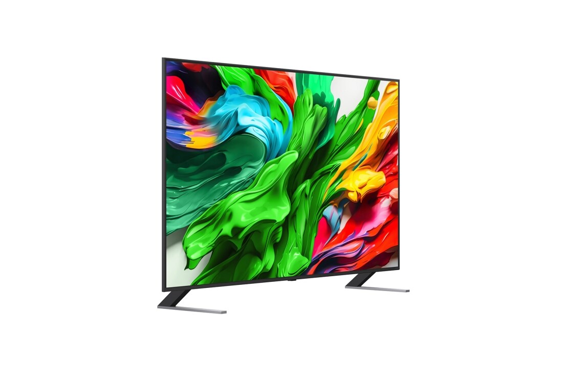 LG Smart TV LG QNED evo AI QNED85 MiniLED 4K 2025 75 pouces, Vue arrière de la TV LG QNED evo QNED85, 75QNED85A6C, thumbnail 3