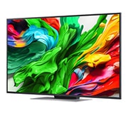 LG Smart TV LG QNED evo AI QNED87 MiniLED 4K 2025 55 pouces, Des éclaboussures de peinture éclatent en hauteur depuis le sol dans diverses couleurs. Certification Intertrek pour un volume de couleurs à 100 % par rapport au DCI-P3. Le titre parle de la nouvelle , 55QNED87A6B, thumbnail 5