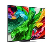 LG Smart TV LG QNED evo AI QNED87 MiniLED 4K 2025 65 pouces, Vue latérale orientée vers la gauche de la TV LG QNED evo QNED85 , 65QNED87A6B, thumbnail 3