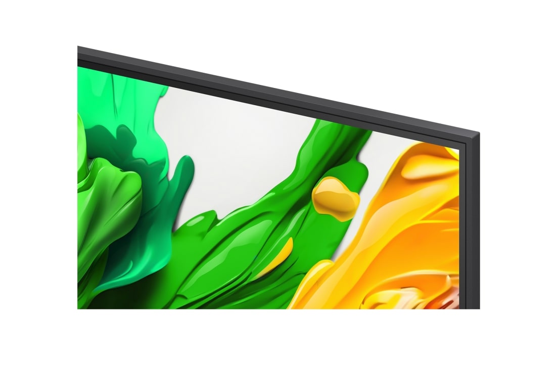 LG Smart TV LG QNED AI QNED87 4K 2025 43 pouces, Le processeur alpha 8 AI de 2ème génération s’illumine en orange et rose et des éclairs de couleur fusent de celui-ci. Le titre évoque la façon dont le processeur offre une qualité 4K, des couleurs et, 43QNED87A6D, thumbnail 7