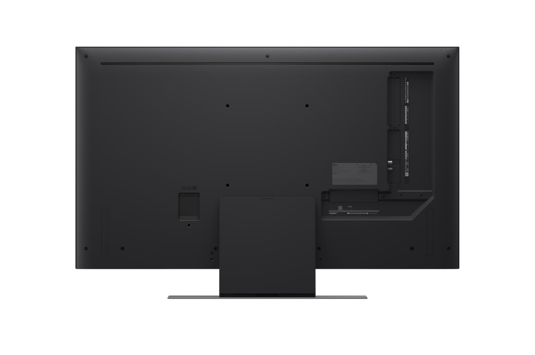 LG Smart TV LG QNED AI QNED87 4K 2025 43 pouces, Écran LG TV avec une télécommande AI Magic Remote au premier plan. Le bouton IA est mis en surbrillance et une bulle de dialogue montre du texte : suggérez un film que j’aime. À l’écran, nous voyons l, 43QNED87A6D, thumbnail 10