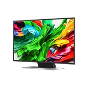 LG Smart TV LG QNED AI QNED87 4K 2025 43 pouces, Des éclaboussures de peinture éclatent en hauteur depuis le sol dans diverses couleurs. Certification Intertrek pour un volume de couleurs à 100 % par rapport au DCI-P3. Le titre parle de la nouvelle , 43QNED87A6D, thumbnail 5