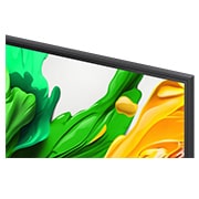 LG Smart TV LG QNED AI QNED87 4K 2025 43 pouces, Le processeur alpha 8 AI de 2ème génération s’illumine en orange et rose et des éclairs de couleur fusent de celui-ci. Le titre évoque la façon dont le processeur offre une qualité 4K, des couleurs et, 43QNED87A6D, thumbnail 7