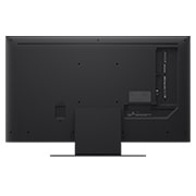 LG Smart TV LG QNED AI QNED87 4K 2025 43 pouces, Écran LG TV avec une télécommande AI Magic Remote au premier plan. Le bouton IA est mis en surbrillance et une bulle de dialogue montre du texte : suggérez un film que j’aime. À l’écran, nous voyons l, 43QNED87A6D, thumbnail 10