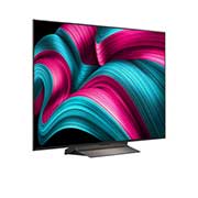 LG Smart TV LG OLED evo AI 4K C5 2025 55 pouces, Vue arrière de la Smart TV LG OLED evo AI C5 4K., OLED55C56LB, thumbnail 3
