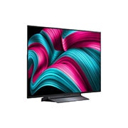 LG Smart TV LG OLED evo AI 4K C5 2025 48 pouces, Vue latérale de la Smart TV LG OLED evo AI C55 4K., OLED48C55LA, thumbnail 3