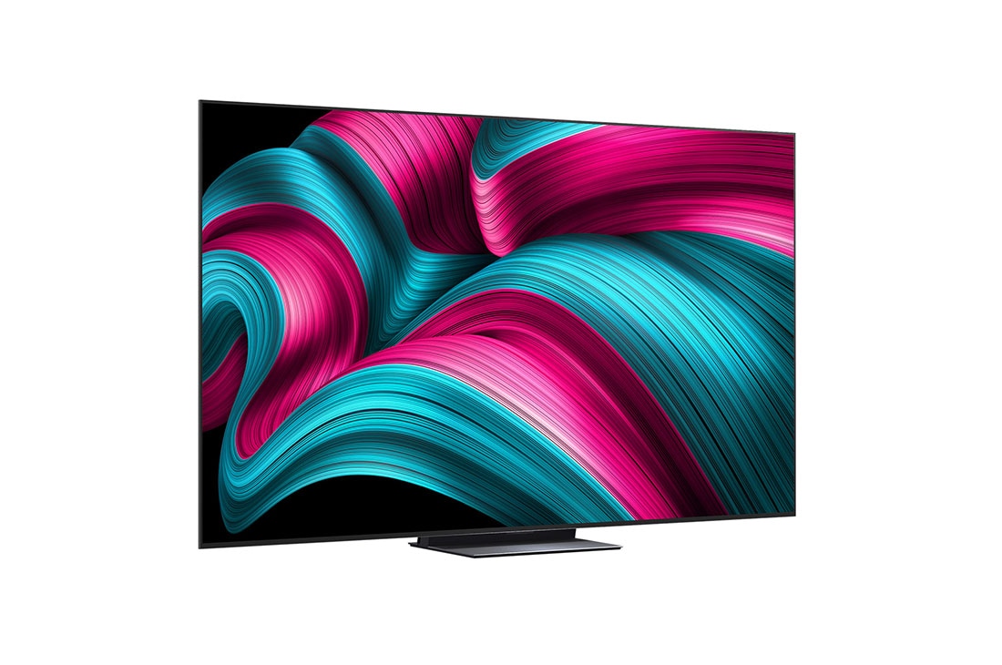 LG Smart TV LG OLED evo AI 4K C5 2025 83 pouces, Vue arrière de la Smart TV LG OLED evo AI C56 4K., OLED83C56LA, thumbnail 2