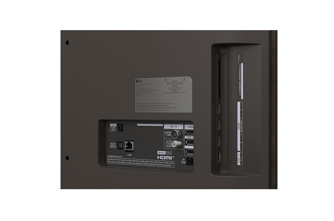 LG Smart TV LG OLED evo AI 4K C5 2025 48 pouces, Télécommande LG AI Magic Remote avec le bouton IA en surbrillance. Autour d’elle se trouvent les différentes fonctionnalités auxquelles un utilisateur peut accéder à partir du bouton. AI Voice ID, AI , OLED48C56LB, thumbnail 12