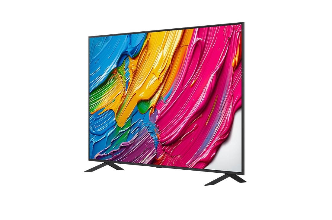 LG Smart TV LG QNED AI QNED80 4K 2025 75 pouces, side view, 75QNED80A6A, thumbnail 4