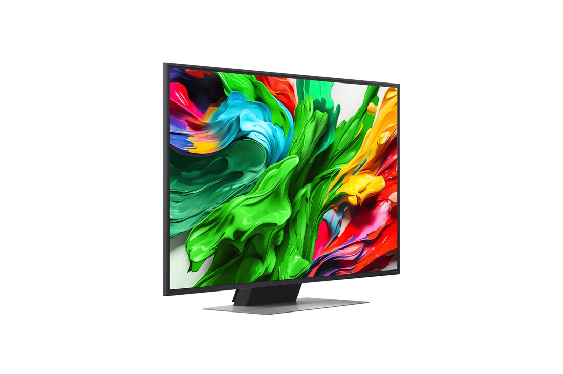 LG Smart TV LG QNED AI QNED87 4K 2025 50 pouces, Vue latérale orientée vers la gauche de la TV LG QNED evo QNED85 , 50QNED87A6D, thumbnail 3