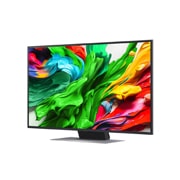 LG Smart TV LG QNED AI QNED87 4K 2025 50 pouces, Des éclaboussures de peinture éclatent en hauteur depuis le sol dans diverses couleurs. Certification Intertrek pour un volume de couleurs à 100 % par rapport au DCI-P3. Le titre parle de la nouvelle , 50QNED87A6D, thumbnail 5