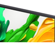 LG Smart TV LG QNED AI QNED87 4K 2025 50 pouces, Le processeur alpha 8 AI de 2ème génération s’illumine en orange et rose et des éclairs de couleur fusent de celui-ci. Le titre évoque la façon dont le processeur offre une qualité 4K, des couleurs et, 50QNED87A6D, thumbnail 7