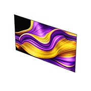 LG Smart TV LG OLED evo AI 4K G5 2025 97 pouces, Le processeur alpha 11 AI de 2ème génération sur un fond sombre. Il brille de l’intérieur d’une lumière violette et bleue, illuminant les circuits de micropuce qui l’entourent. Le titre parle de la fa, OLED97G54LW, thumbnail 6