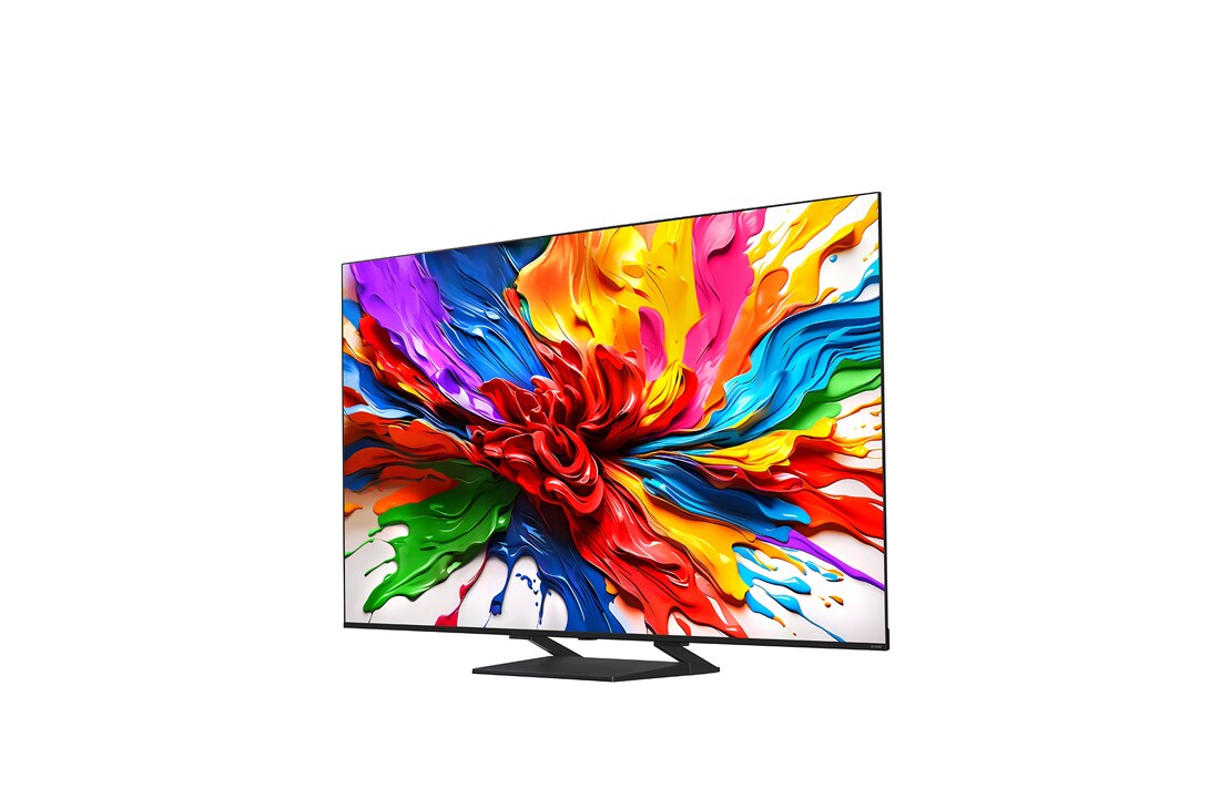 LG Smart TV LG QNED evo AI QNED93 MiniLED 4K 2025 55 pouces, Vue latérale orientée vers la gauche de la TV LG QNED evo QNED92., 55QNED93A6A, thumbnail 4