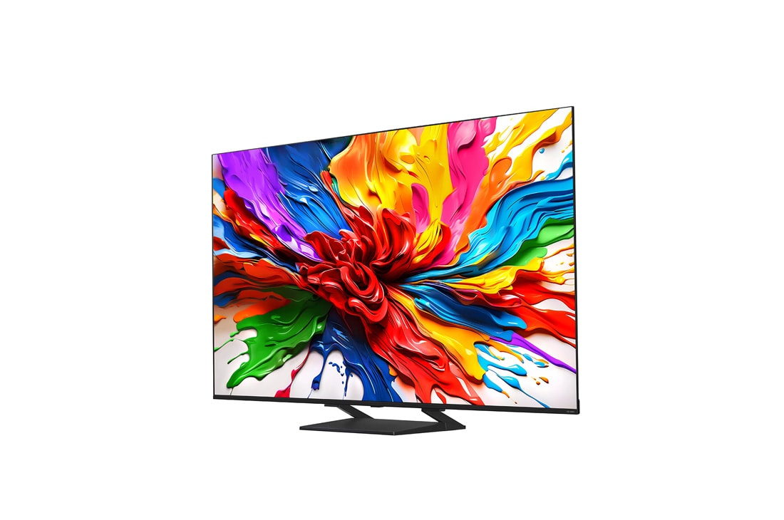 LG Smart TV LG QNED evo AI QNED93 MiniLED 4K 2025 75 pouces, Vue latérale orientée vers la gauche de la TV LG QNED evo QNED92., 75QNED93A6A, thumbnail 4