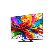 LG Smart TV LG QNED evo AI QNED93 MiniLED 4K 2025 75 pouces, Vue latérale orientée vers la gauche de la TV LG QNED evo QNED92., 75QNED93A6A, thumbnail 4