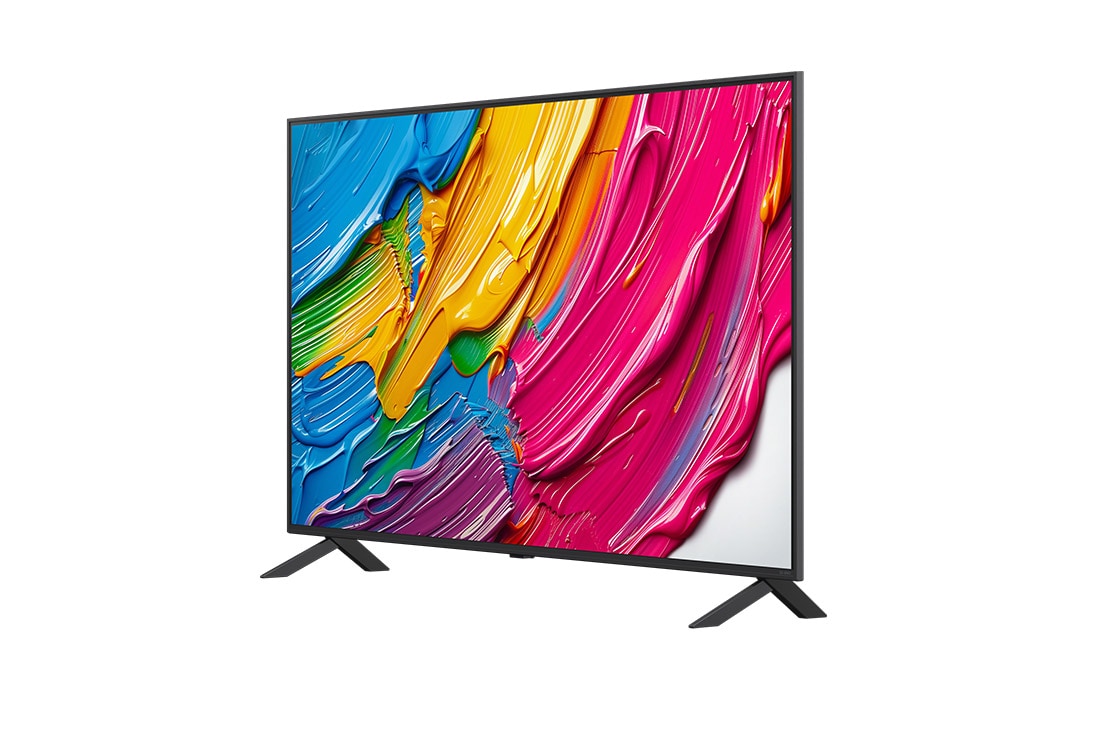 LG Smart TV LG QNED AI QNED80 4K 2025 55 pouces, side view, 55QNED80A6A, thumbnail 4