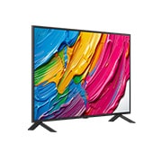 LG Smart TV LG QNED AI QNED80 4K 2025 50 pouces, side view, 50QNED80A6A, thumbnail 3