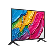 LG Smart TV LG QNED AI QNED80 4K 2025 43 pouces, side view, 43QNED80A6A, thumbnail 3