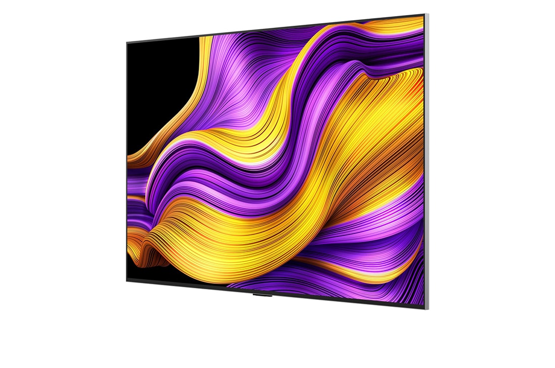 LG Smart TV LG OLED evo AI 4K G5 2025 65 pouces, Vue latérale de la Smart TV LG OLED evo AI G5 4K., OLED65G55LW, thumbnail 4