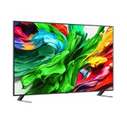 LG Smart TV LG QNED evo AI QNED85 MiniLED 4K 2025 86 pouces, Vue latérale légèrement orientée vers la droite de la TV LG QNED evo QNED85, 86QNED85A6C, thumbnail 2