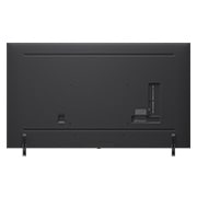 LG Smart TV LG QNED evo AI QNED85 MiniLED 4K 2025 86 pouces, Une fille et un chien sont assis devant une LG QNED TV installée sur un mur représentant trois éléphants marchant vers l’extérieur au-dessus d’une LG Soundbar. Le titre évoque la façon dont chaque scè, 86QNED85A6C, thumbnail 10