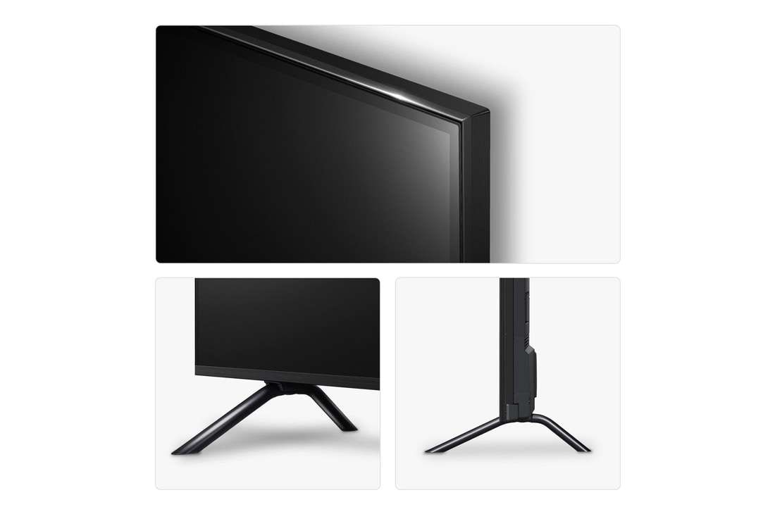 LG Smart TV LG UHD UT91 4K 98 pouces 2024, Vue latérale légèrement inclinée vers la gauche du LG TV UHD, UT90, 98UT91006LA, thumbnail 3