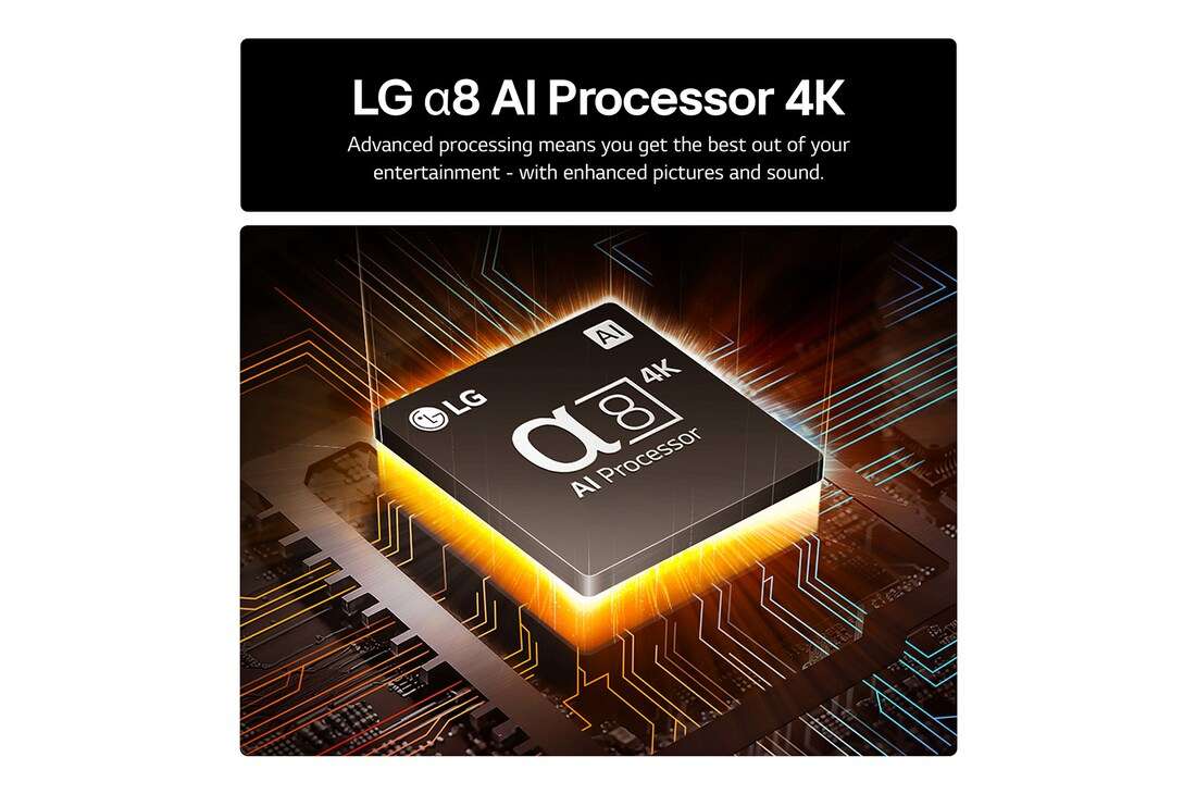 LG Smart TV LG UHD UT91 4K 98 pouces 2024, Gros plan sur le bord supérieur du téléviseur LG UHD, UT90, 98UT91006LA, thumbnail 7