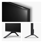 LG Smart TV LG UHD UT91 4K 98 pouces 2024, Vue latérale légèrement inclinée vers la gauche du LG TV UHD, UT90, 98UT91006LA, thumbnail 3