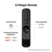 LG Smart TV LG UHD UT91 4K 98 pouces 2024, Vue arrière du téléviseur LG UHD, UT90, 98UT91006LA, thumbnail 5