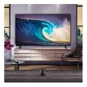 LG Smart TV LG UHD UT91 4K 98 pouces 2024, Gros plan sur le bord supérieur du téléviseur LG UHD, UT90, 98UT91006LA, thumbnail 8