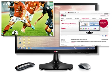 TV personnelle (TV + Moniteur)