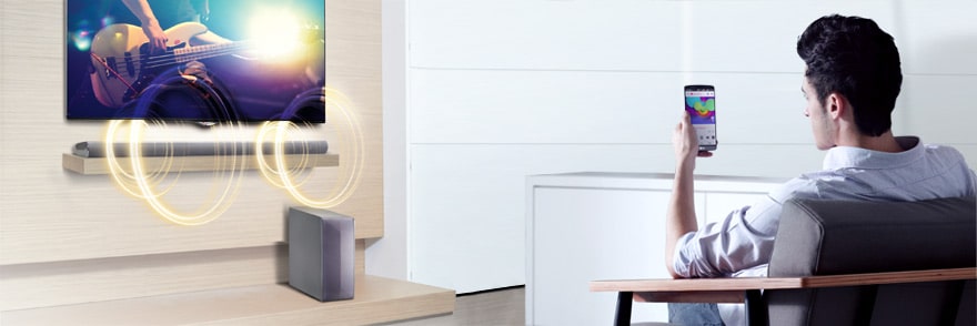 Bluetooth Soundbar streaming audio sans-fil