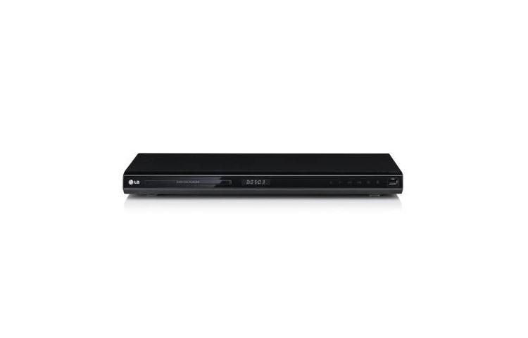 LG Lecteur DVD avec Full HD 1080p Up-scaling, Progressive Scan, Multi Format Playback DivX y compris, USB Direct Recording, DVX692H