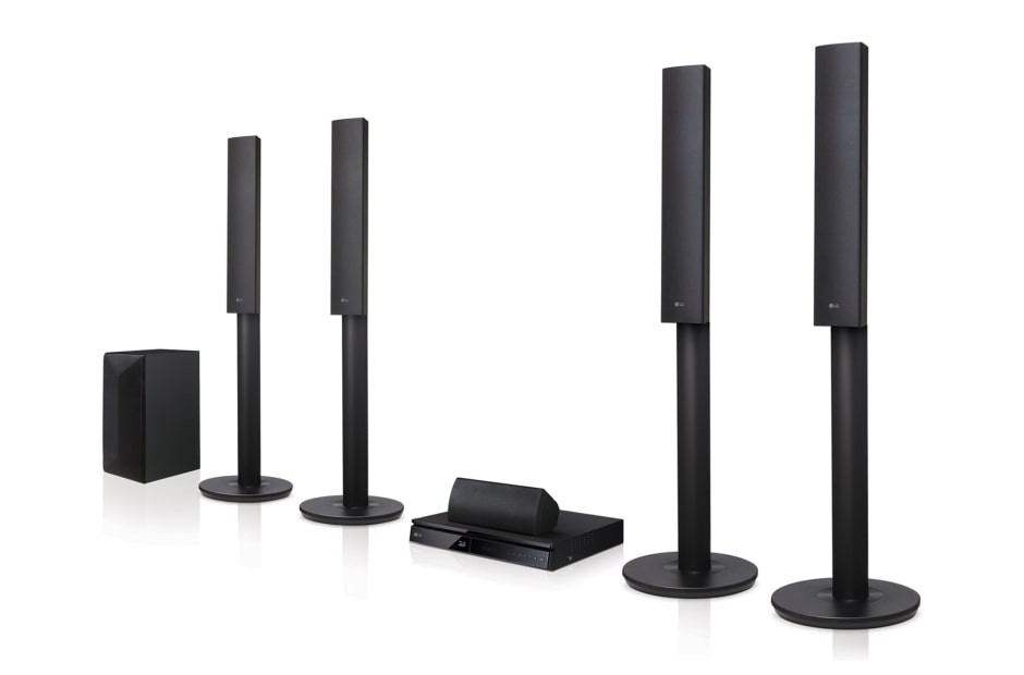LG 5.1ch Cinema 3D son et image | 1000 Watt | Multiroom  | Smart Share | TV Sound sync | Streaming sans fil via bluetooth™, LHB655