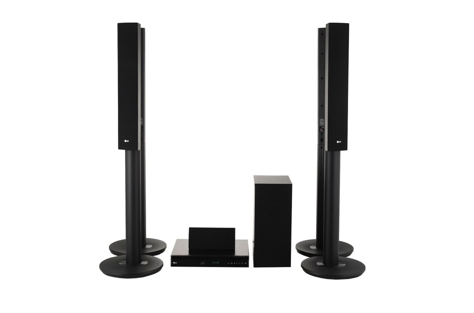 LG Home Cinema 5.1Ch 1200W, Lecteur Blu-Ray 3D, USB