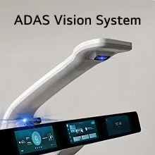 Vue latérale du produit système de vision ADAS
