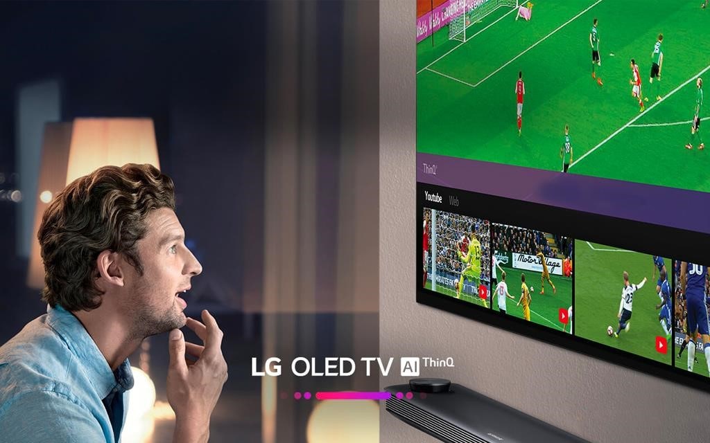 Sports app DAZN is available on your LG Smart TV, making sure you always have a front row seat for the game | More at LG MAGAZINE