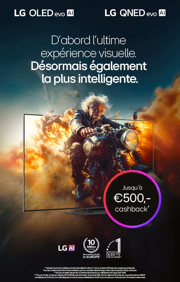 Image de la célébration des 10 ans de webOS pendant la LG Streaming Week, avec des partenaires de contenu mondiaux