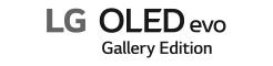 Logo LG OLED evo Gallery Edition