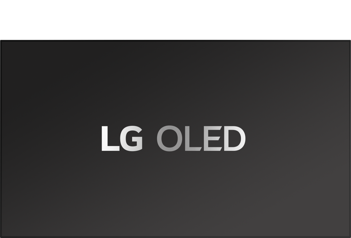 Chaque dimension de l’écran LG OLED apparaît du plus petit au plus grand modèle