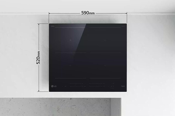 Това видео показва размерите на индукционния плот.