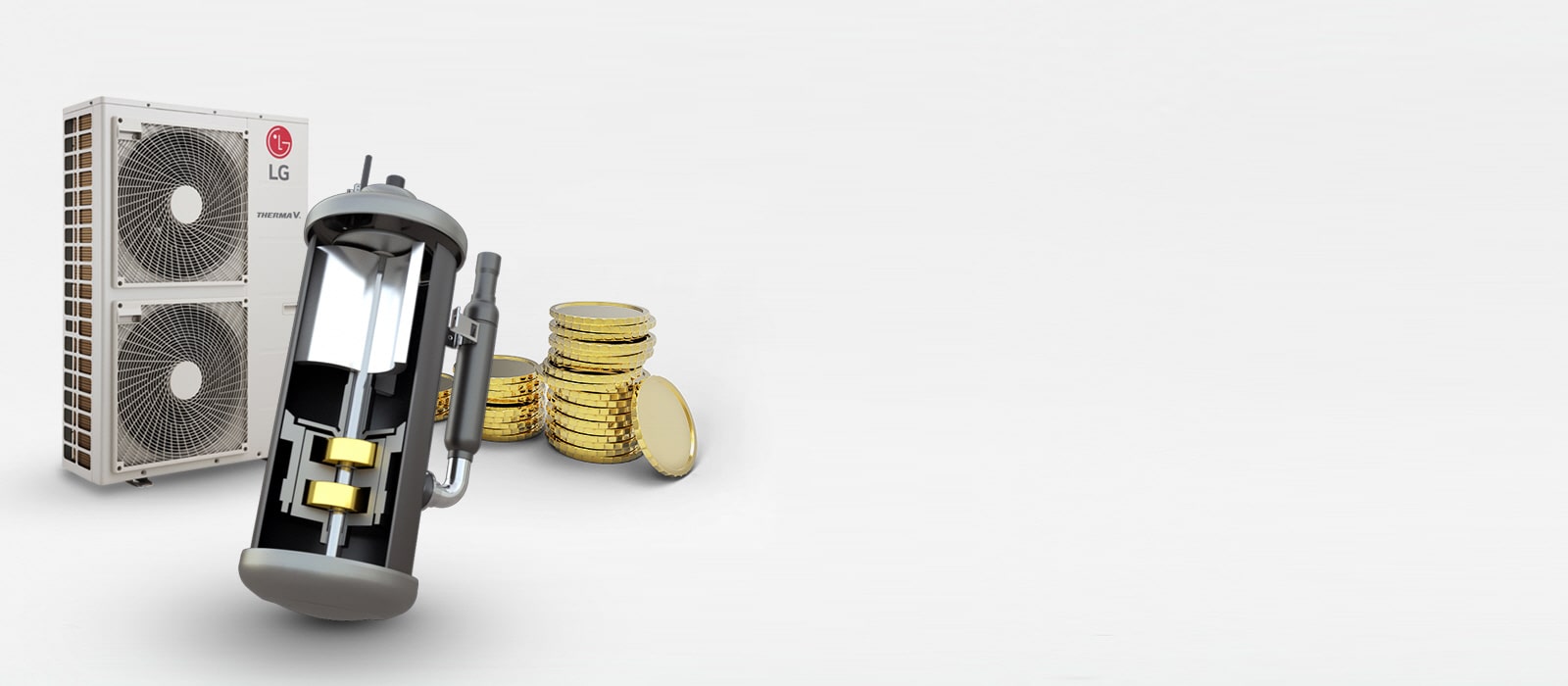 Енергийна ефективност, постигната чрез инверторна технология от LG1