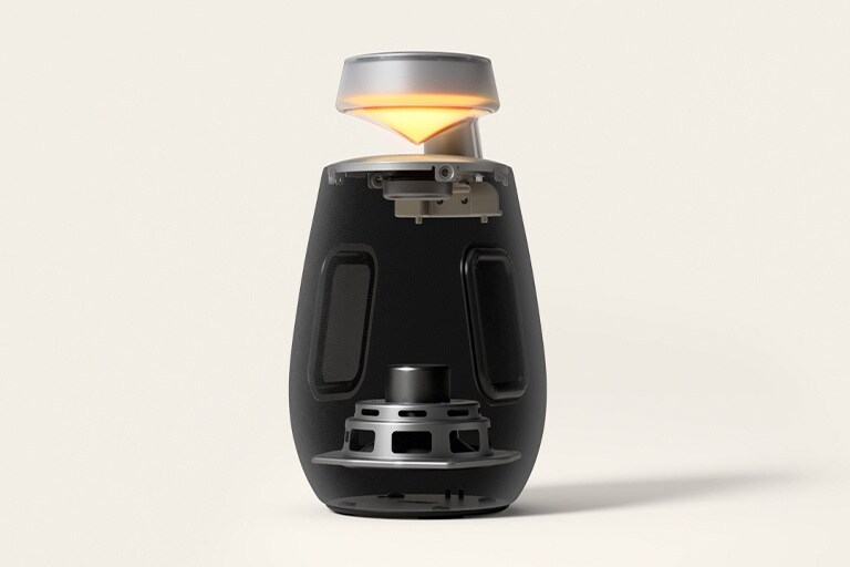 Видеоклип, който показва как работи двупосочният високоговорител на LG XBOOM 360 XO2T.