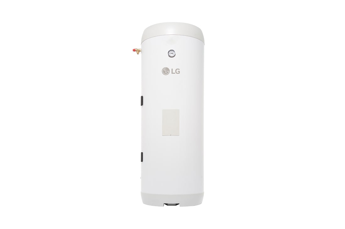 LG Бойлер за битова гореща вода, с една серпентина, 300 л	, Преден изглед към резервоаа за вода на термопомпата „въздух-вода“ на LG 	, SD030SSSN0, thumbnail 1